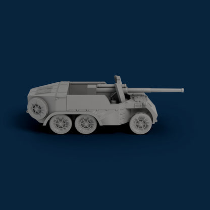 Semovente Ruotato da 90/53 Breda 501 Miniature