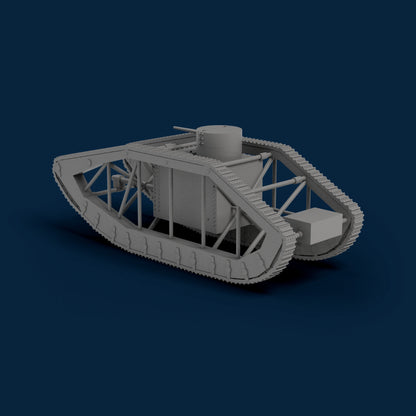Skeleton Tank Miniature