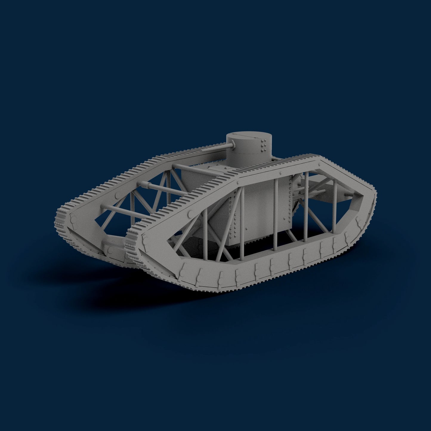 Skeleton Tank Miniature