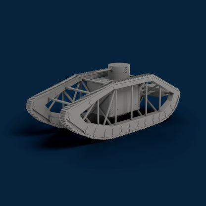Skeleton Tank Miniature
