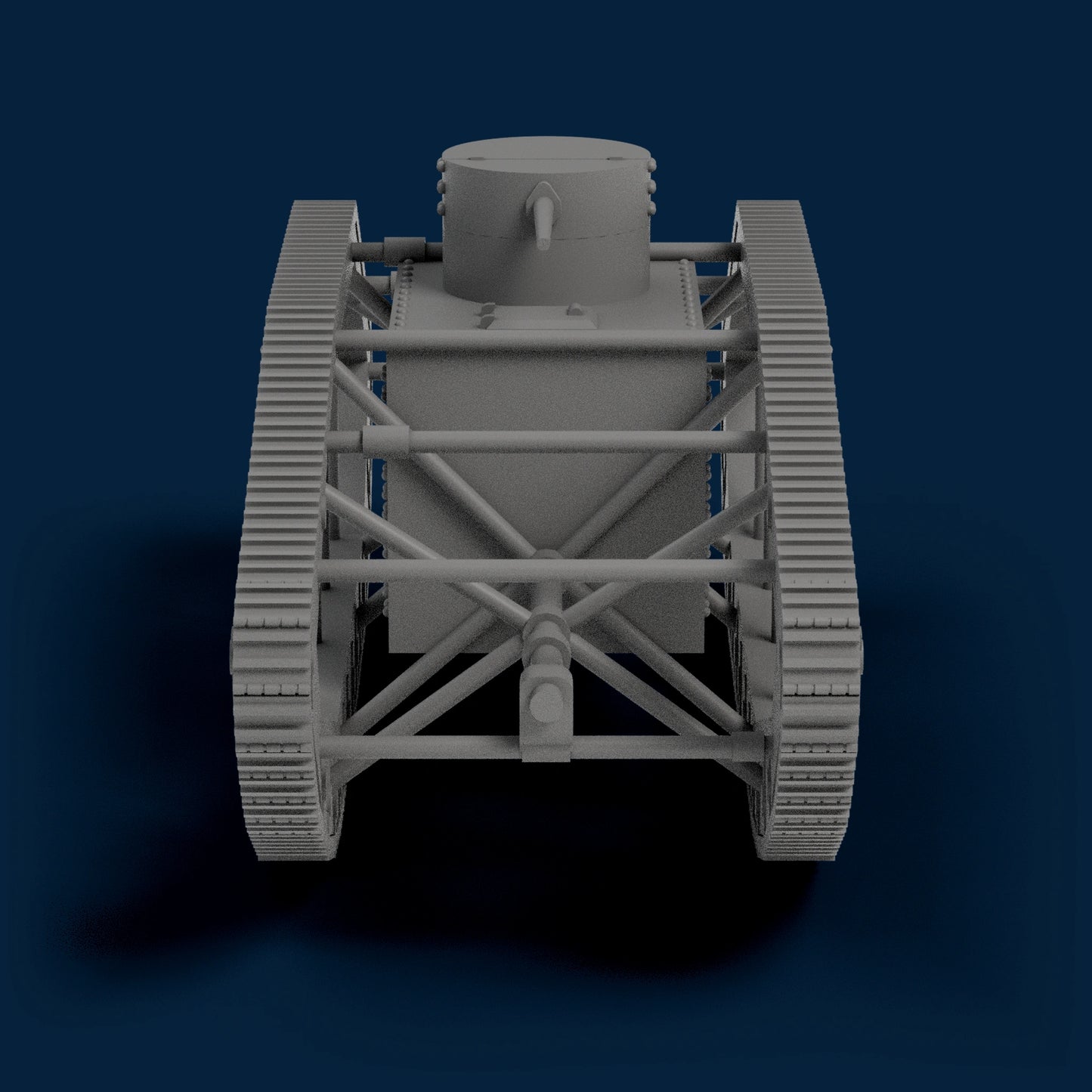 Skeleton Tank Miniature