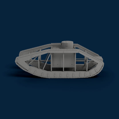 Skeleton Tank Miniature
