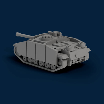StuG III Late With Sideskirts Miniature