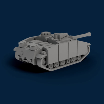 StuG III Late With Sideskirts Miniature