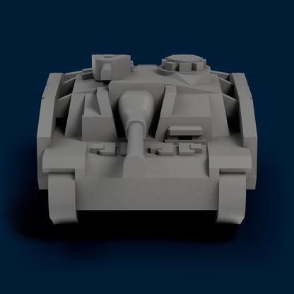 StuG III Late With Sideskirts Miniature