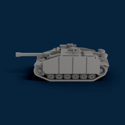 StuG III Late With Sideskirts Miniature