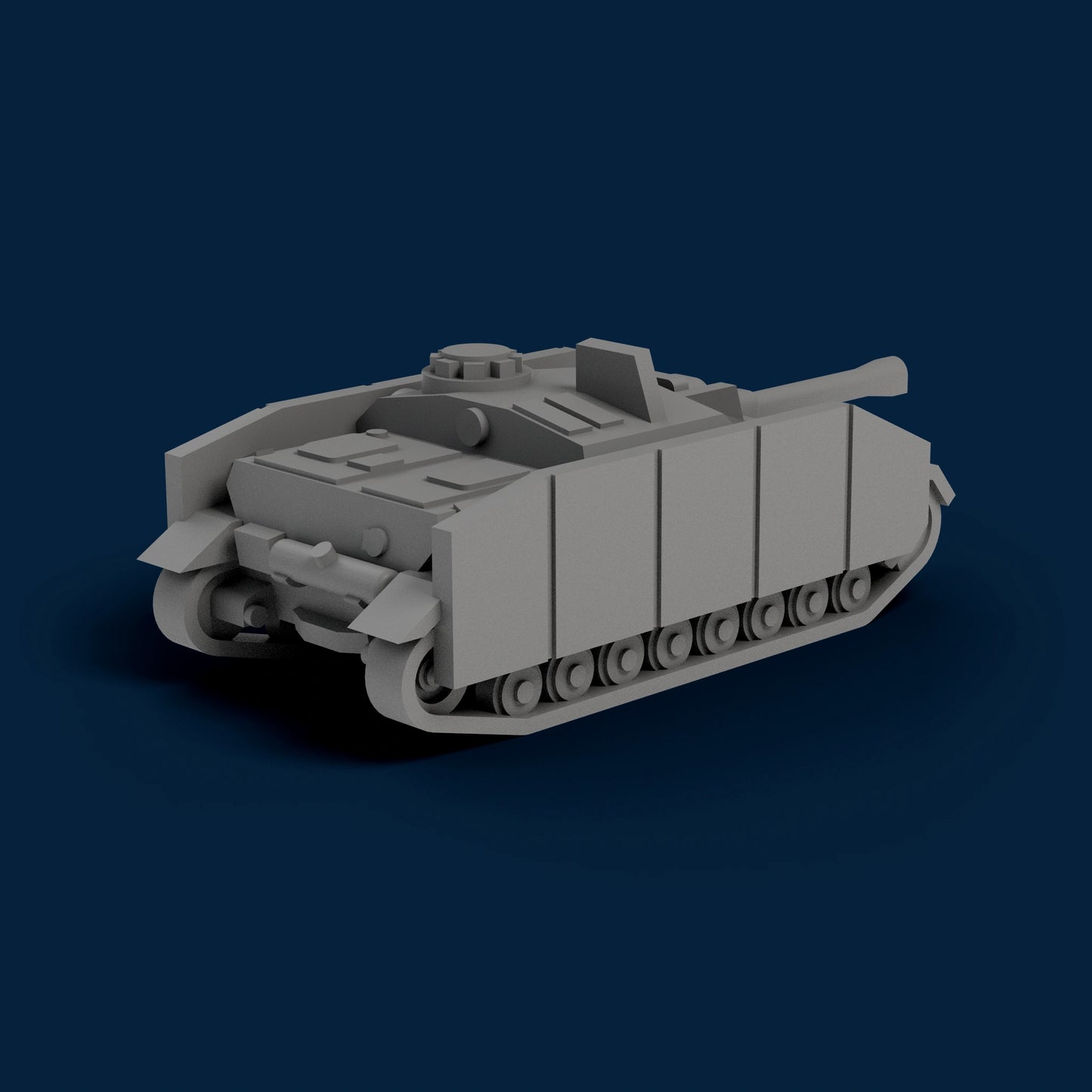 StuG IV With Sideskirts Miniature