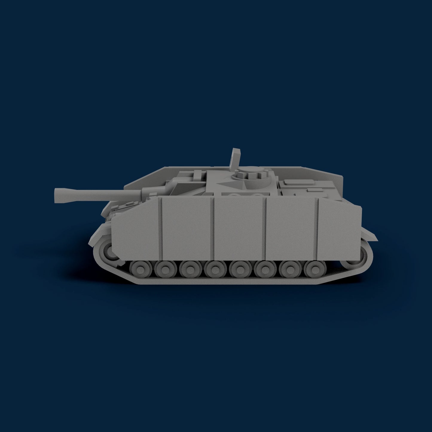 StuG IV With Sideskirts Miniature