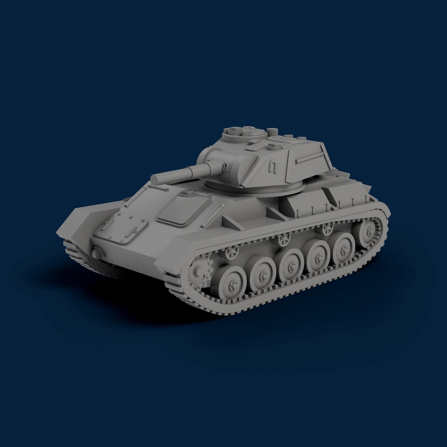 T-80 Light Tank Miniature