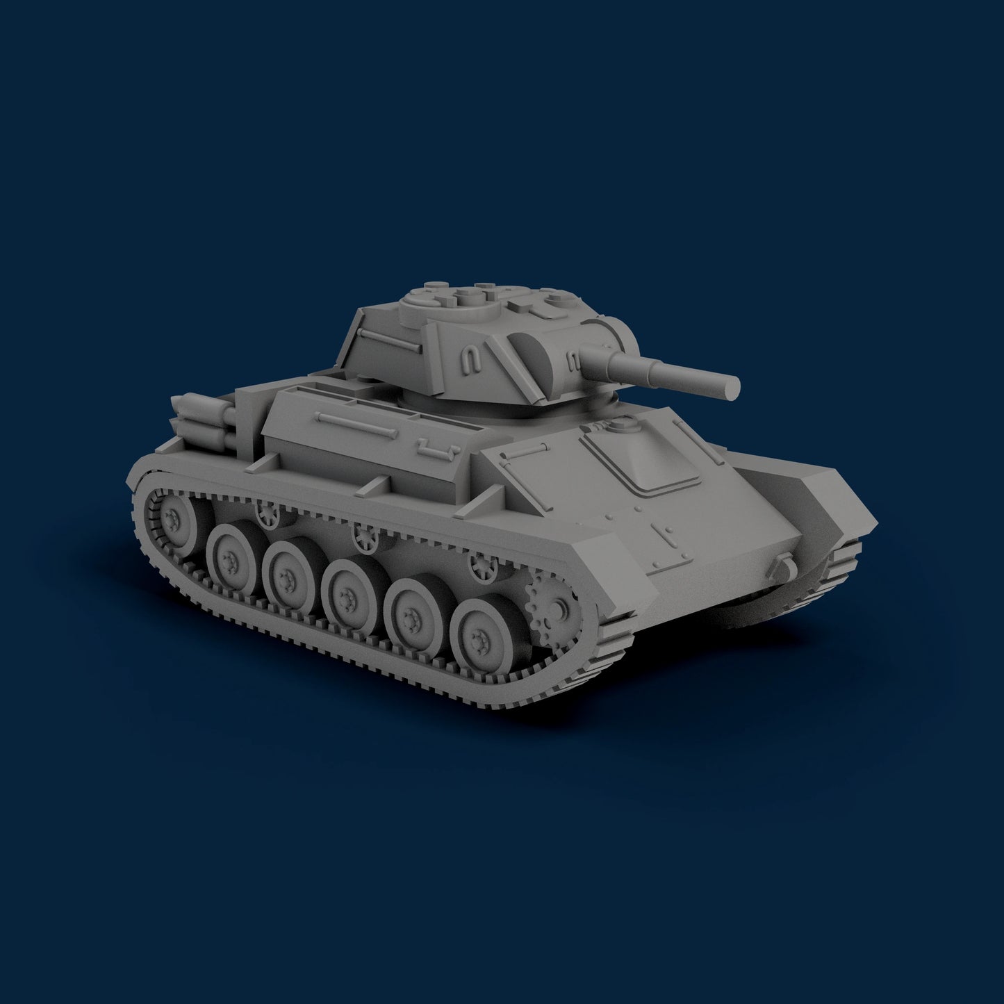T-80 Light Tank Miniature