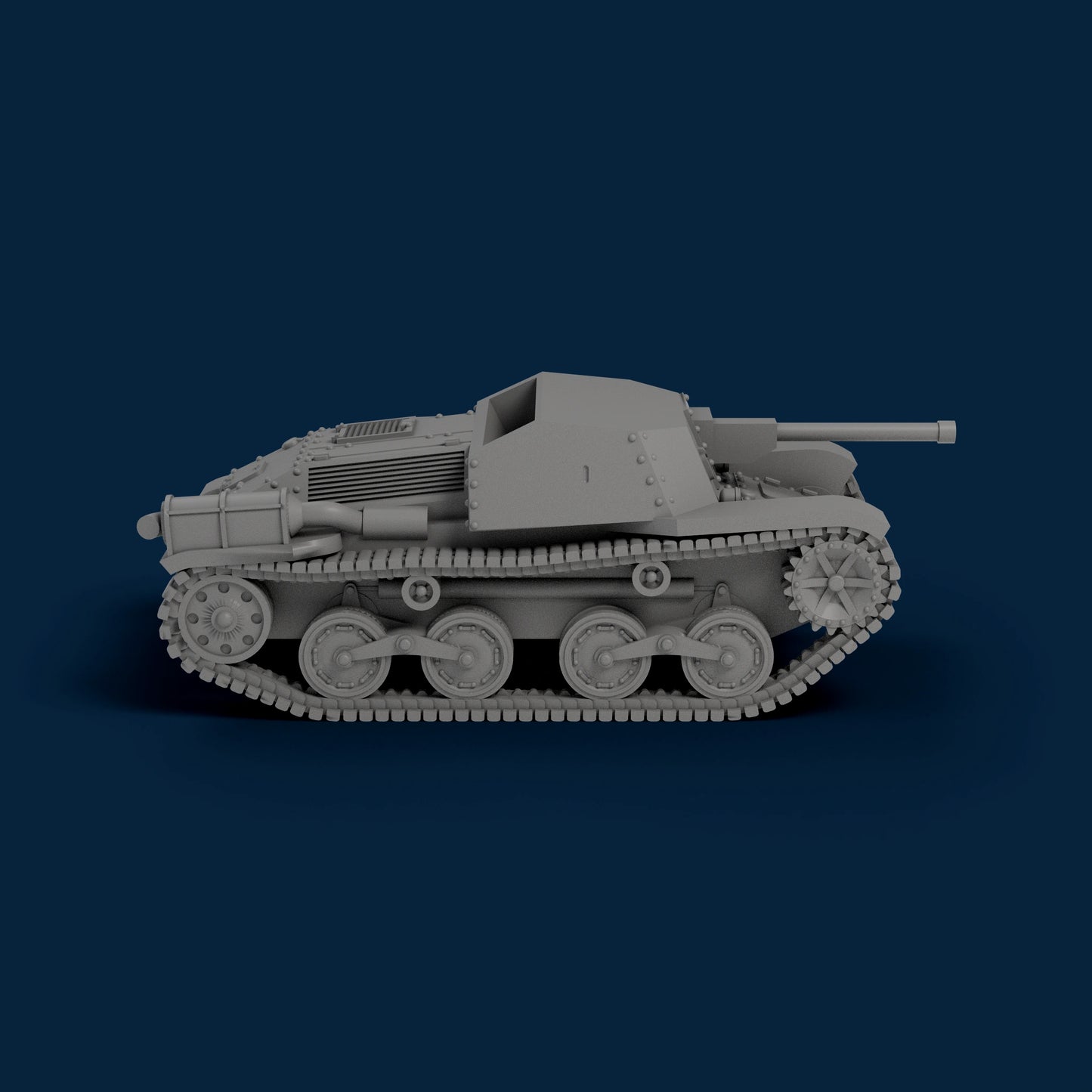 Type 5 Ho-Ru SPG Miniature