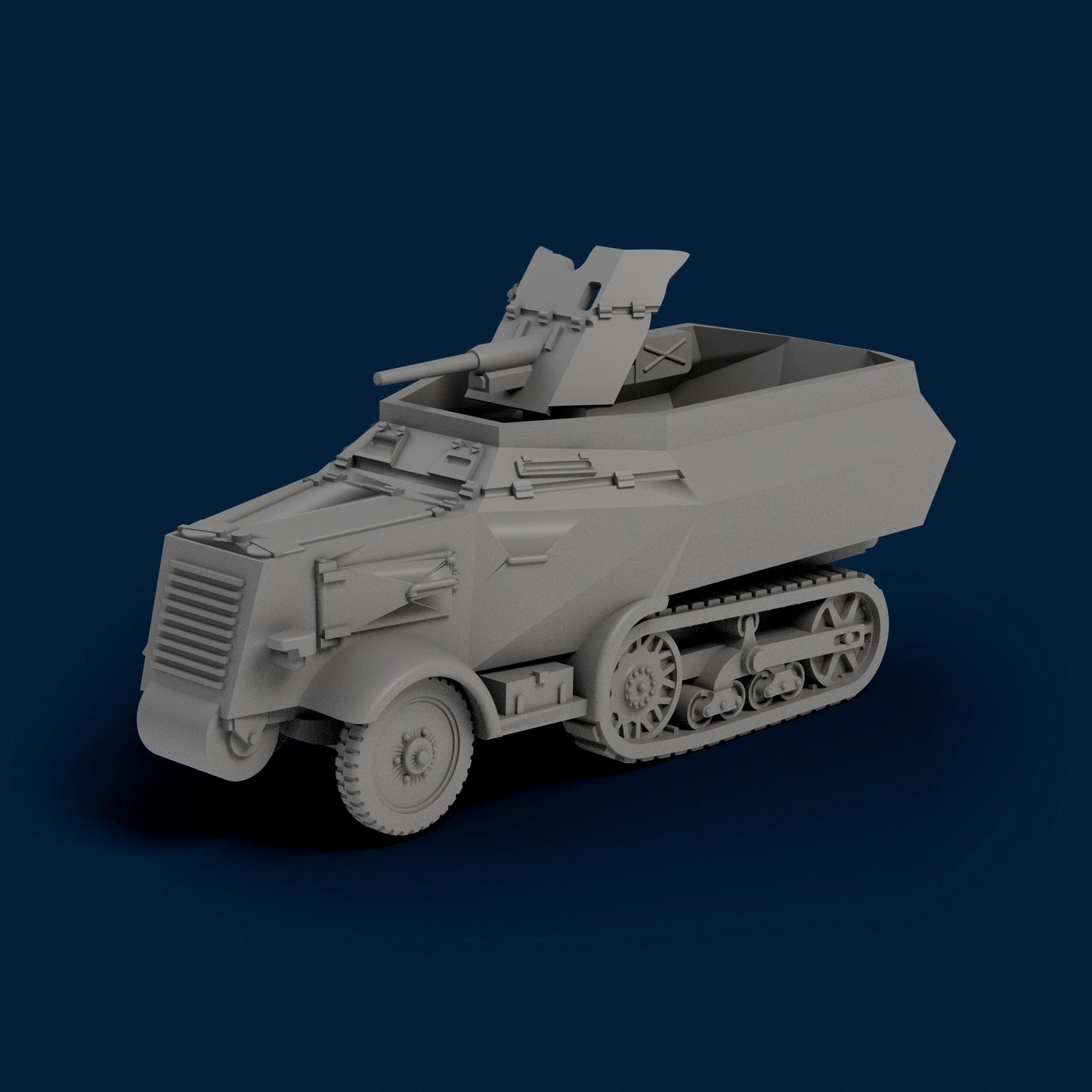 U304(f) leSPW (Unic P.107) Pak 36 Miniature