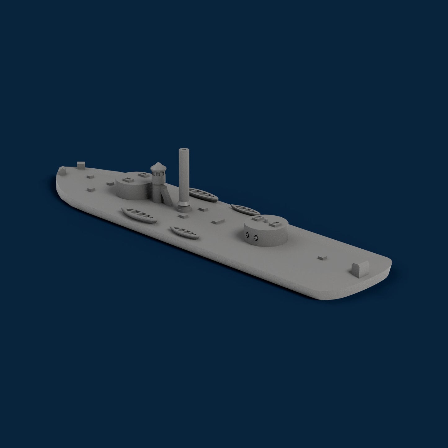 USS Chickasaw Miniature