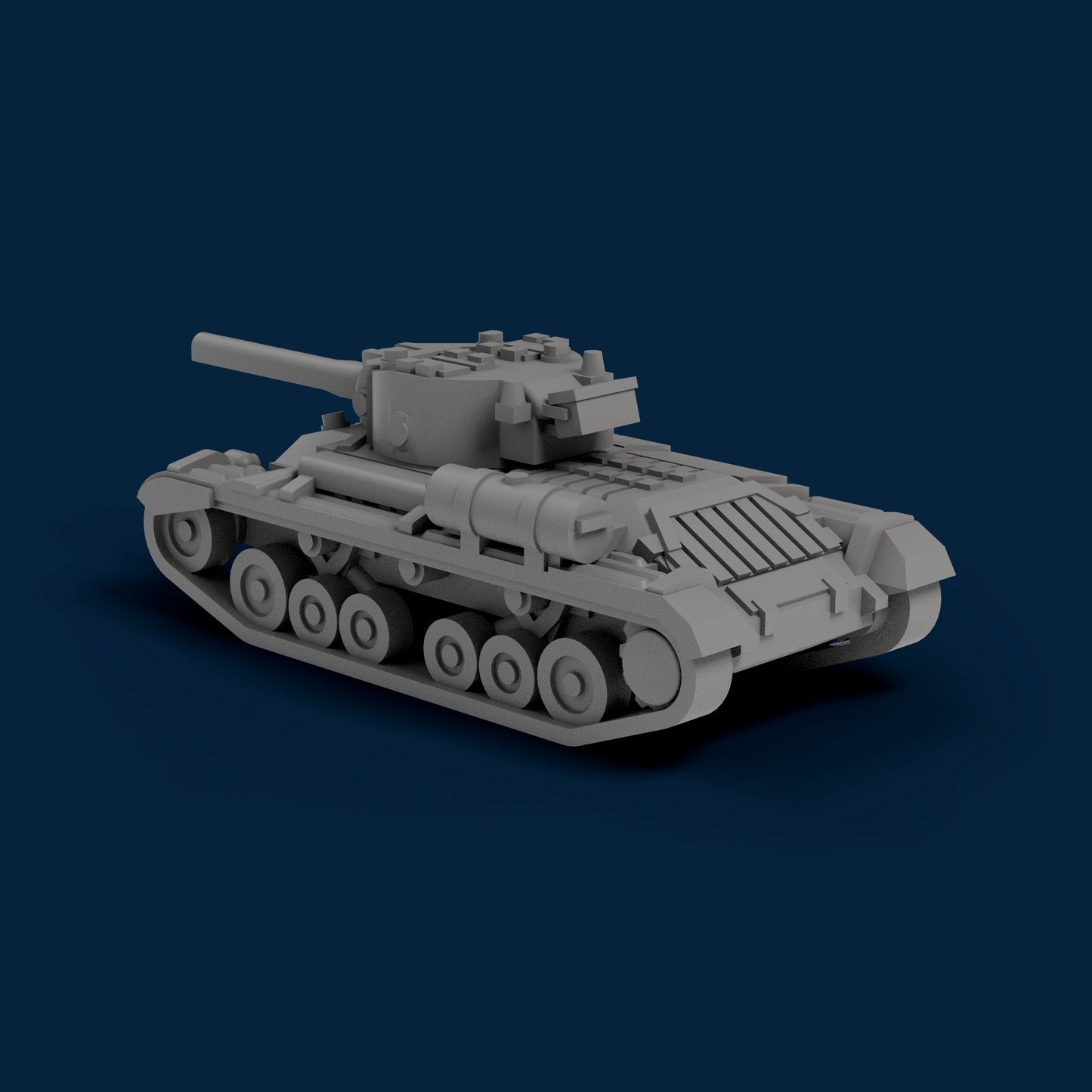Valentine 6-Pounder Miniature