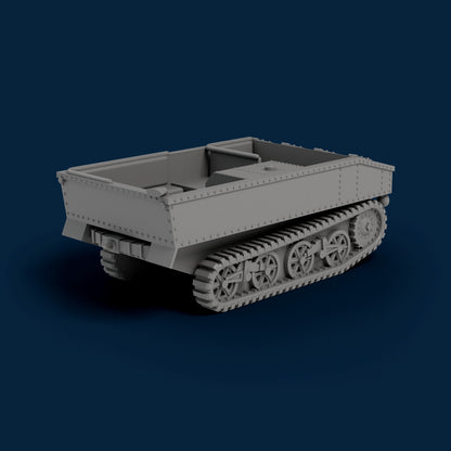 Vickers Light Dragon Artillery Tractor Miniature
