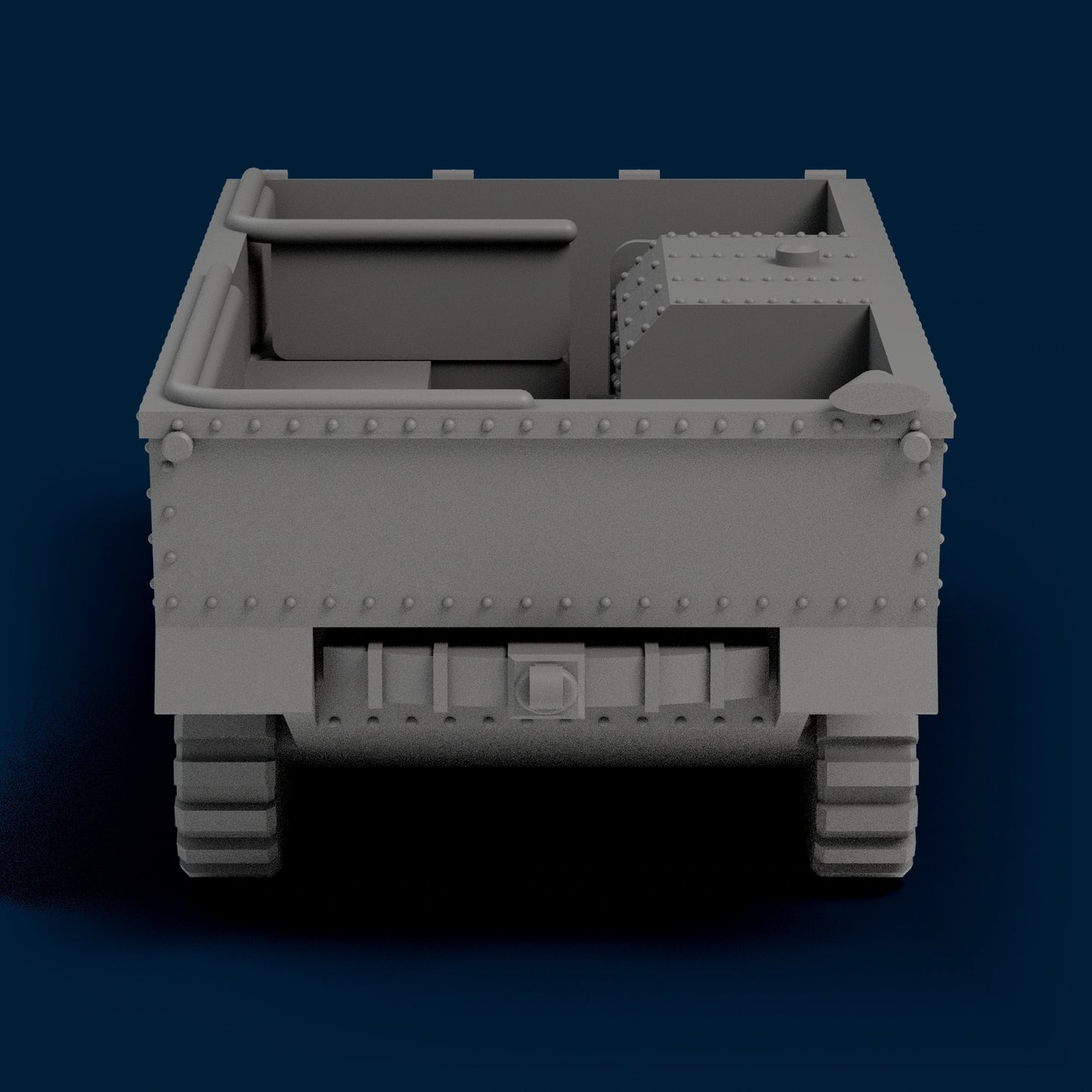 Vickers Light Dragon Artillery Tractor Miniature