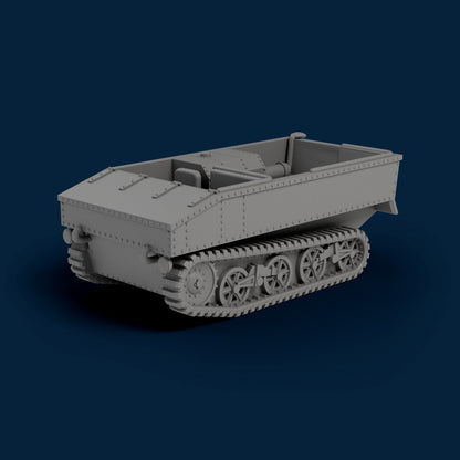 Vickers Light Dragon Artillery Tractor Miniature