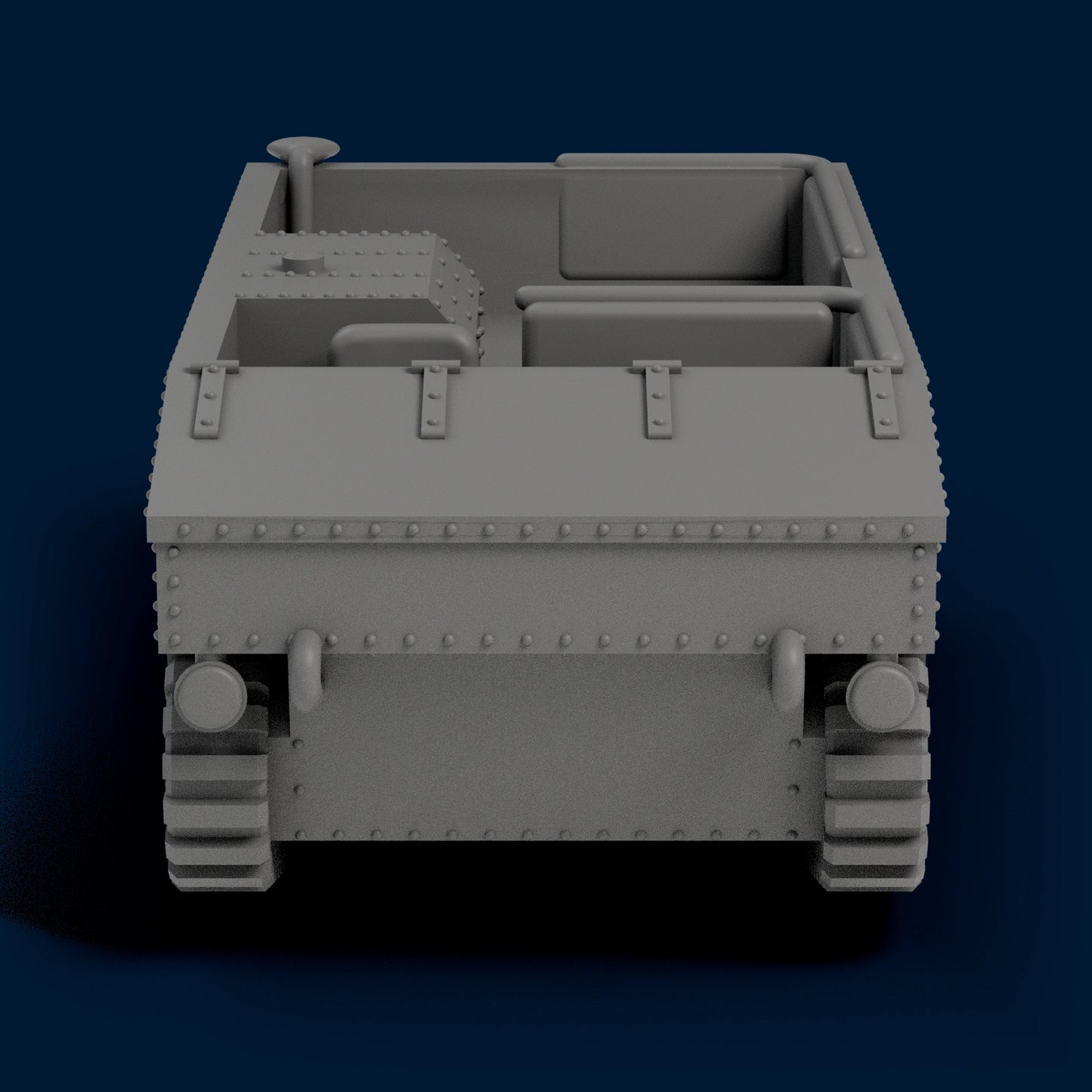 Vickers Light Dragon Artillery Tractor Miniature