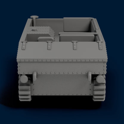 Vickers Light Dragon Artillery Tractor Miniature