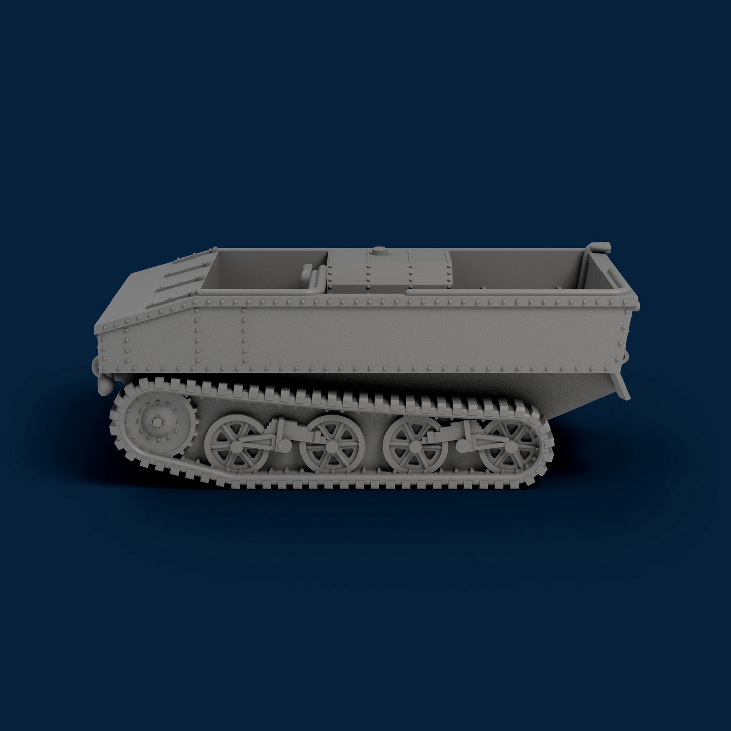 Vickers Light Dragon Artillery Tractor Miniature
