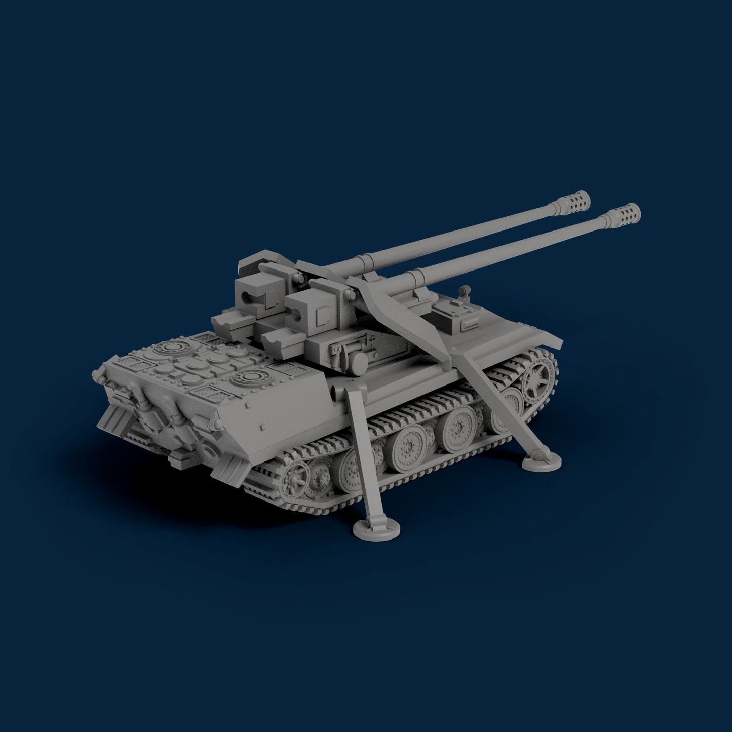 Waffentrager E75 Zwilling Miniature