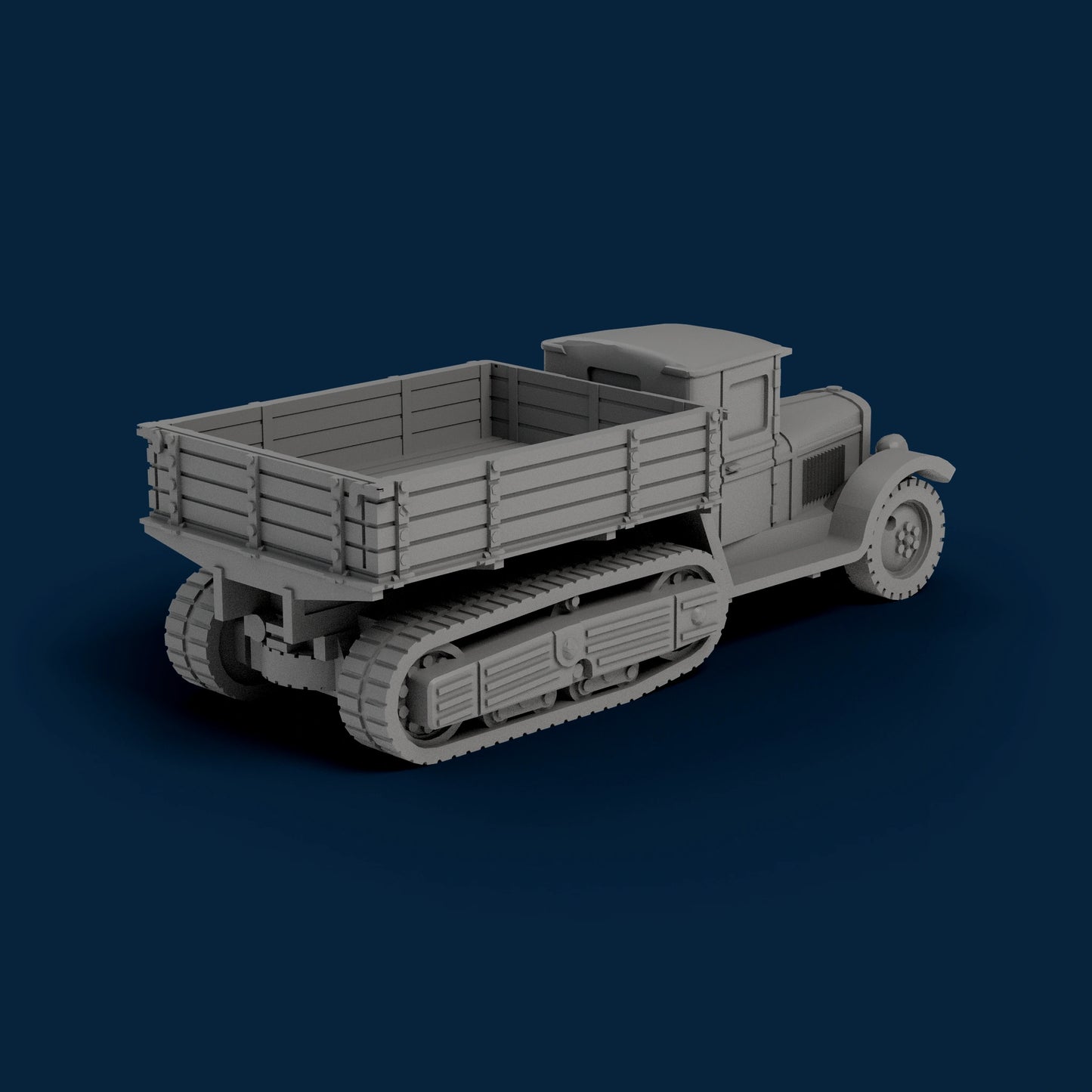 ZIS-42 Halftrack Miniature